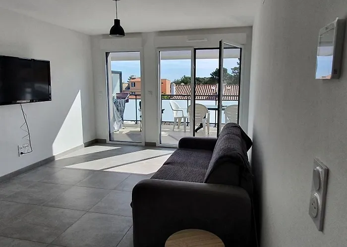 Apartmán Confort 4 Pers, Climatise, Terrasse, Parking, Proche - Fr-1-776-12
